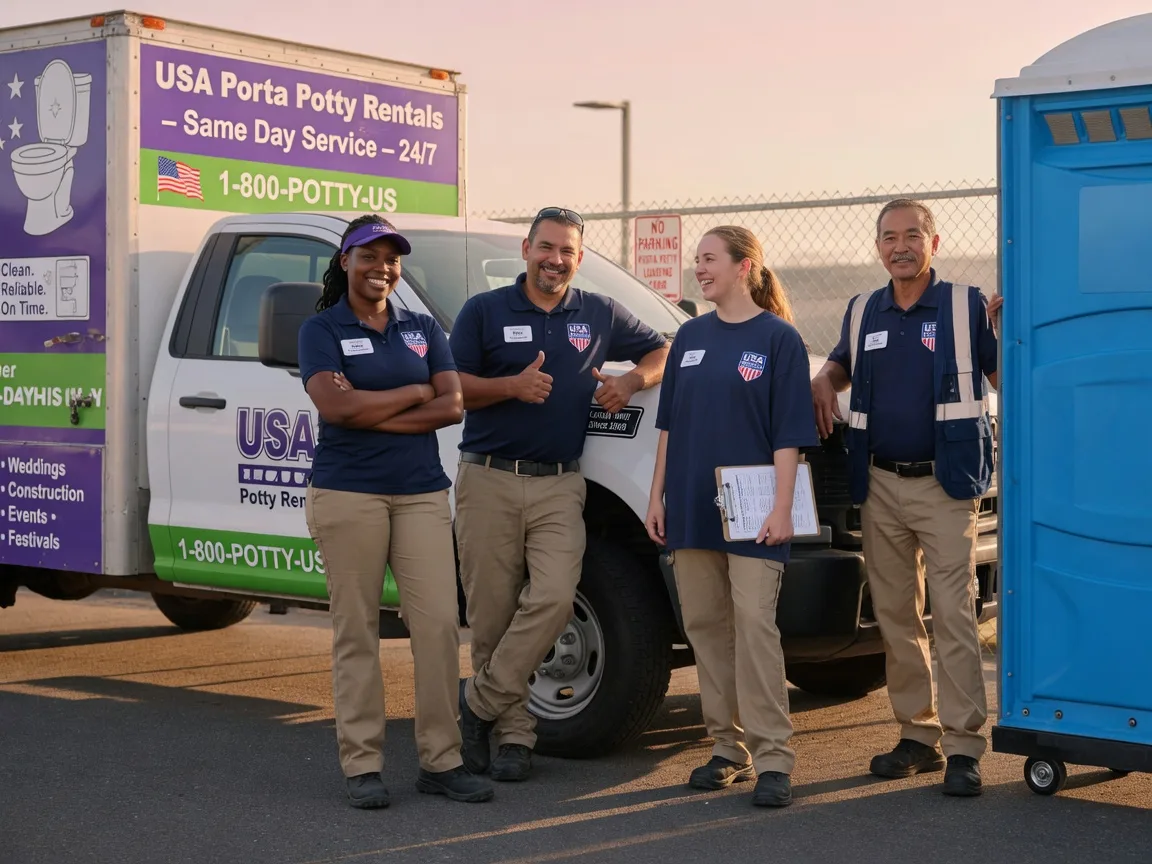 Porta Potty Rental company in Pennsylvania